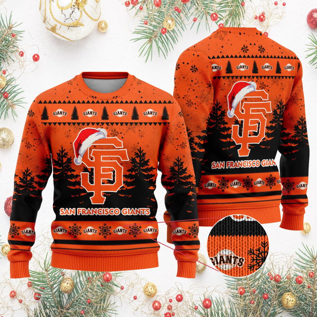 Sportswearmerch San Francisco Giants MLB Funny Christmas Ugly Sweater For Fans