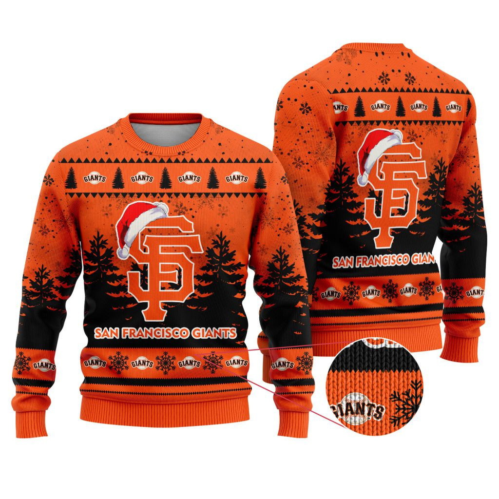 Sportswearmerch San Francisco Giants MLB Funny Christmas Ugly Sweater For Fans