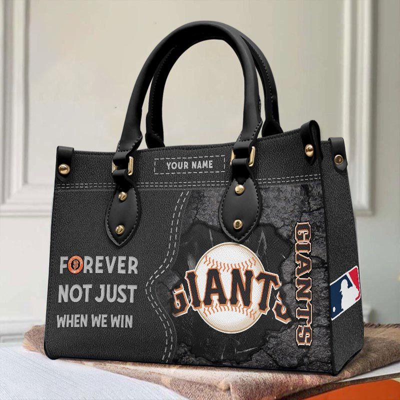 Sportswearmerch San Francisco Giants MLB Leather Handbag For Fan