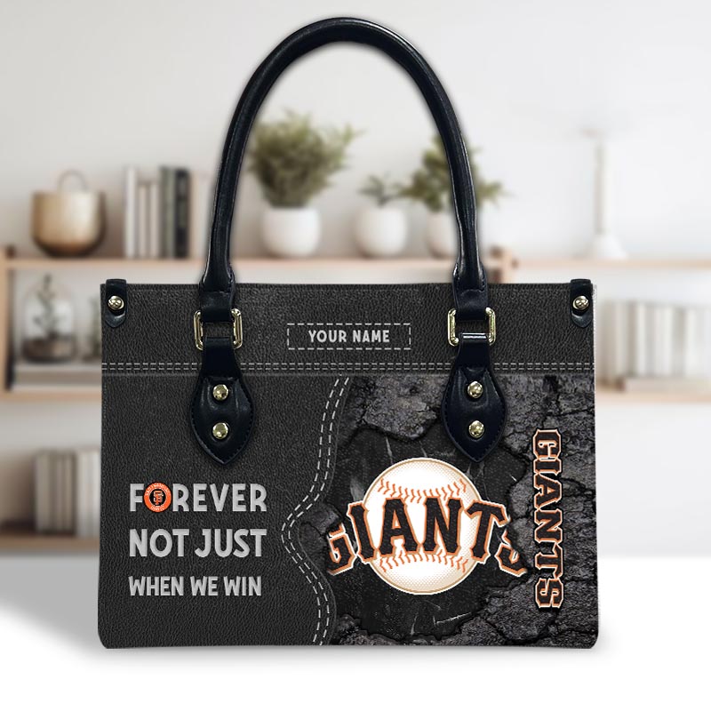 Sportswearmerch San Francisco Giants MLB Leather Handbag For Fan