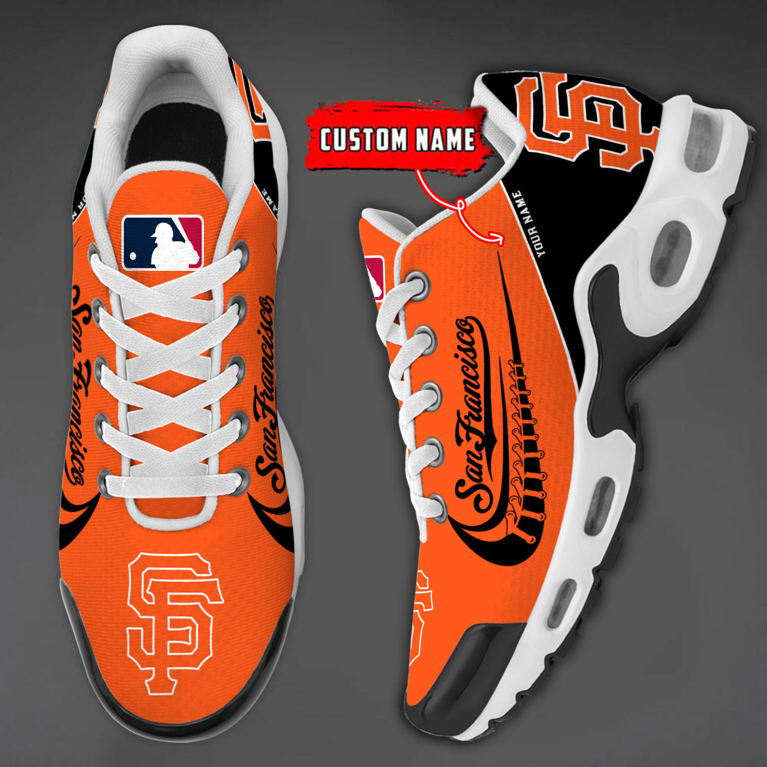 Sportswearmerch San Francisco Giants MLB TN Shoes Sneakers For Men And Women