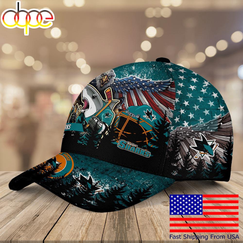 Sportswearmerch San Jose Sharks NHL Classic Cap For Fan