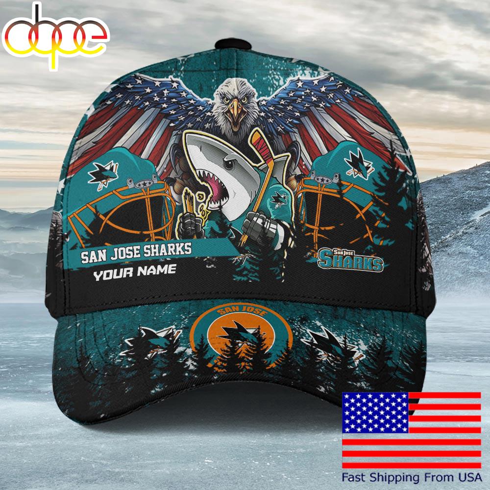 Sportswearmerch San Jose Sharks NHL Classic Cap For Fan