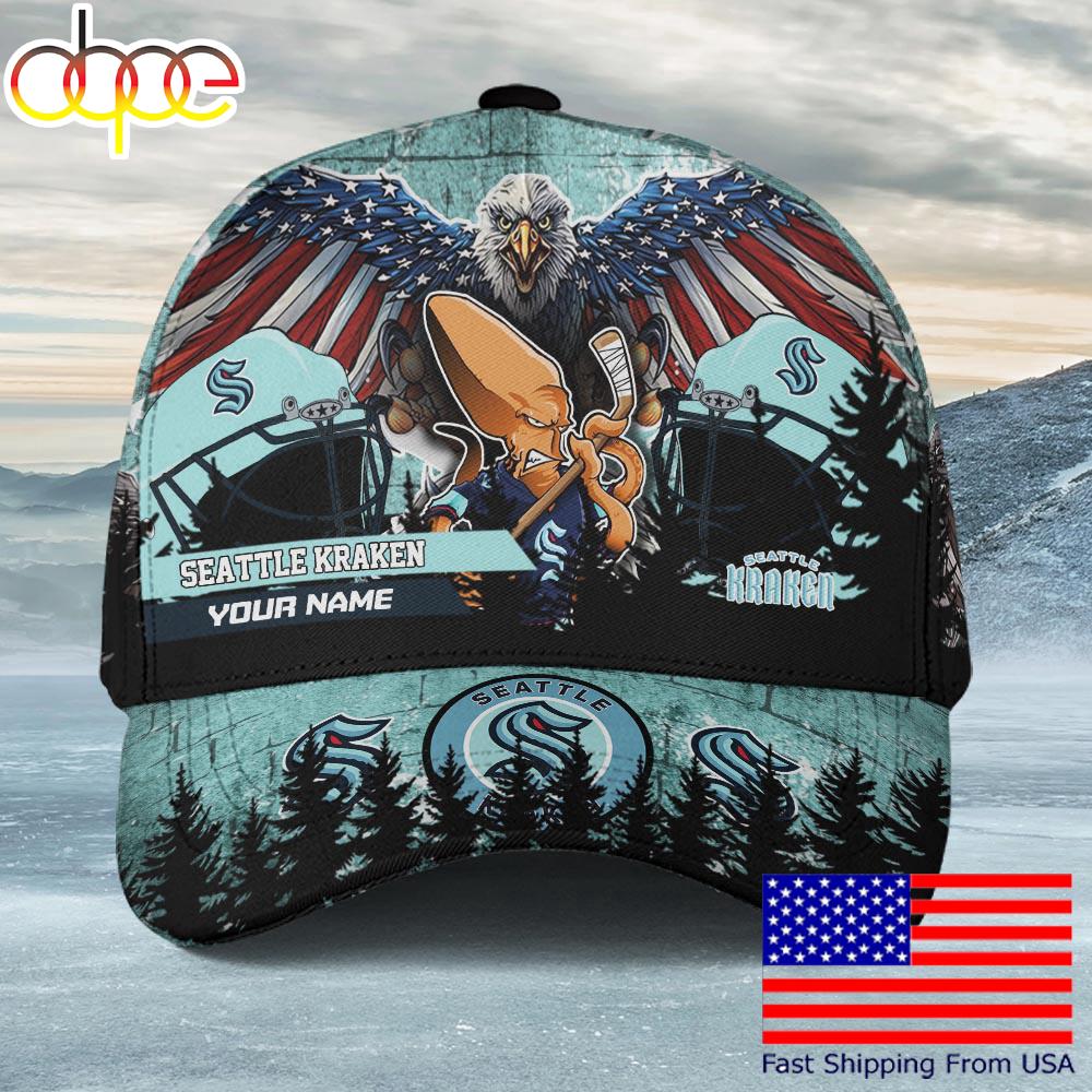 Sportswearmerch Seattle Kraken NHL Classic Cap For Fan