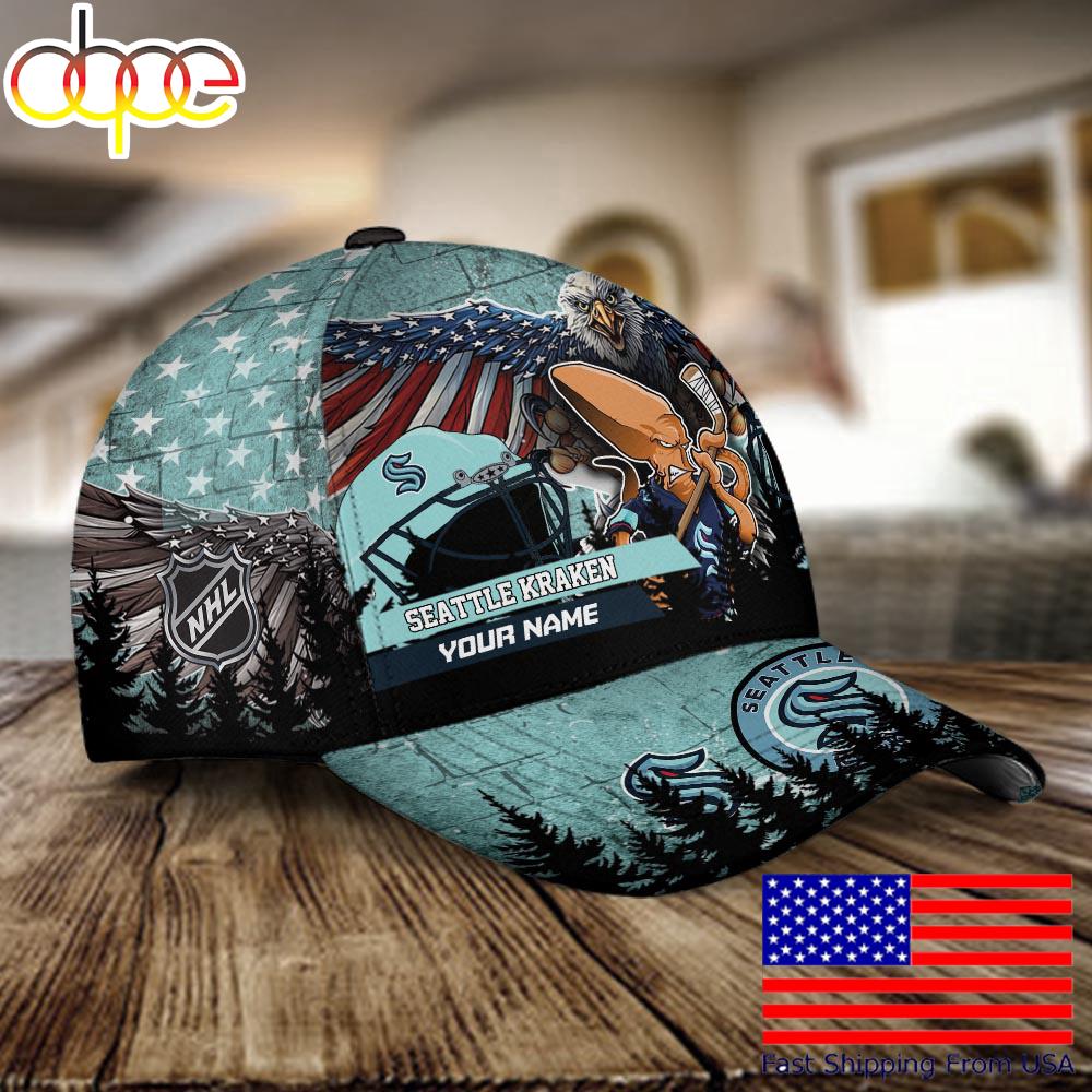 Sportswearmerch Seattle Kraken NHL Classic Cap For Fan