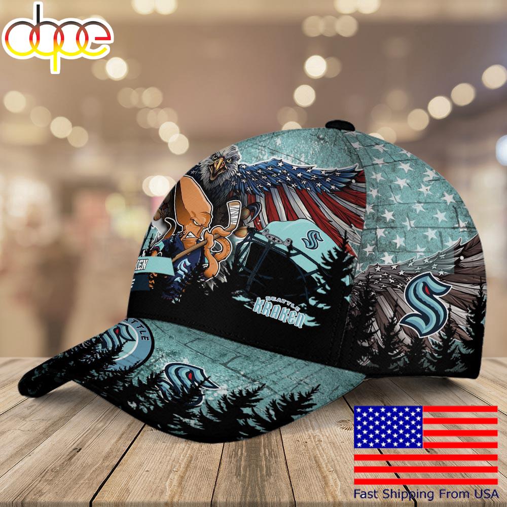 Sportswearmerch Seattle Kraken NHL Classic Cap For Fan