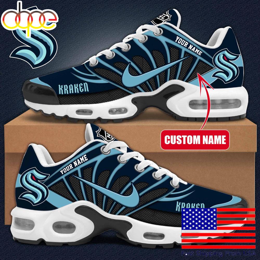 Sportswearmerch Seattle Kraken NHL Max Soul Shoes Sneakers For Men And Women