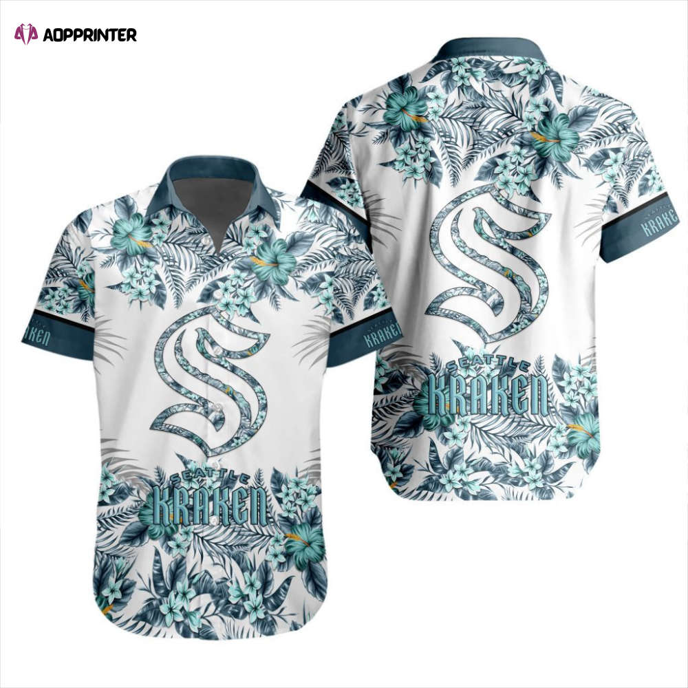 Sportswearmerch Seattle Kraken NHL Personalized Hawaiian Shirt For Fan
