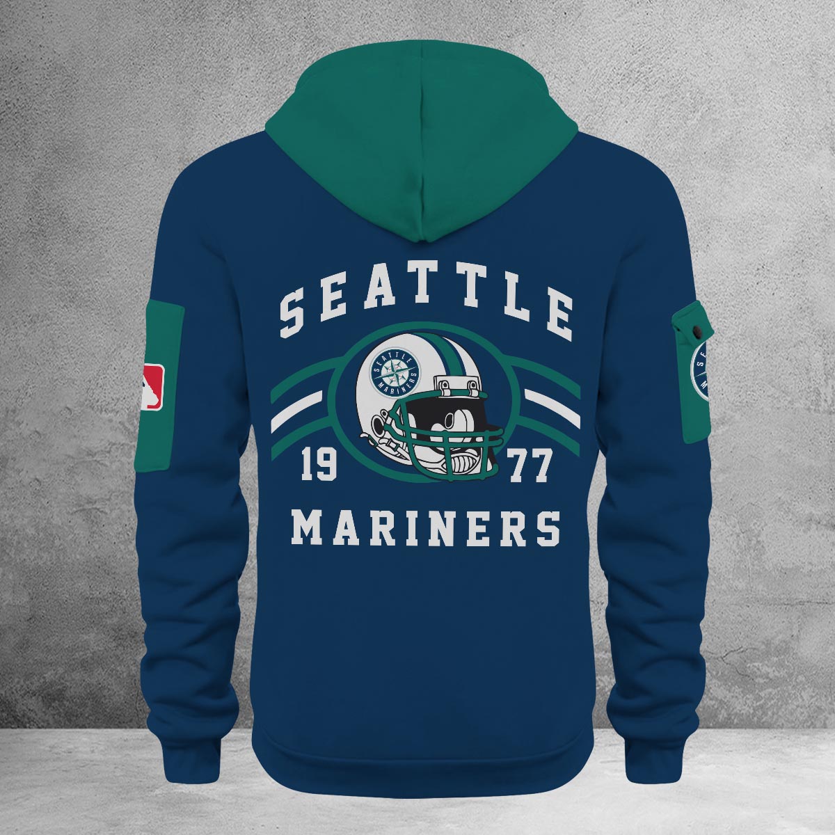 Sportswearmerch Seattle Mariners MLB Half Zip Hoodie Personalized For Fan