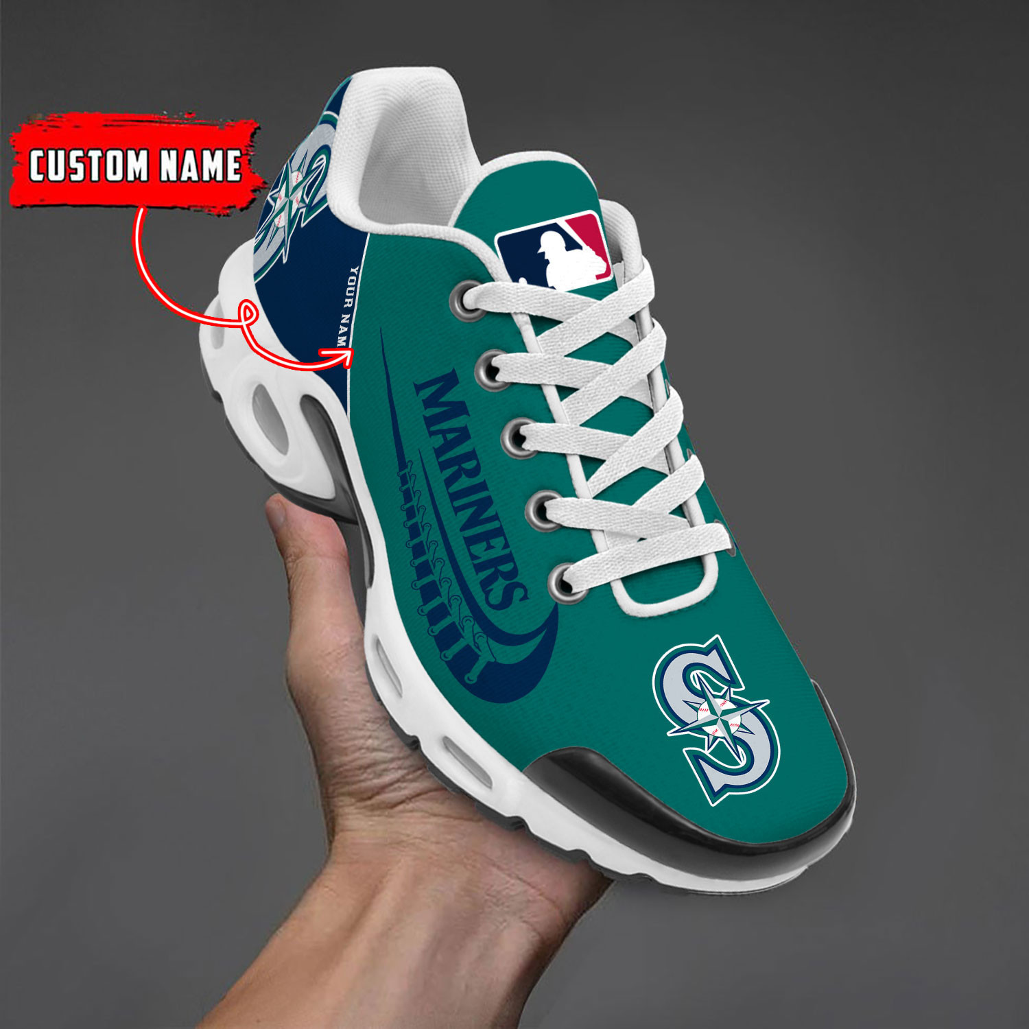 Sportswearmerch Seattle Mariners MLB TN Shoes Sneakers For Men And Women