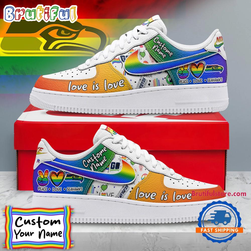 Sportswearmerch Seattle Seahawks NFL Air Low-Top Shoes For Men And Women