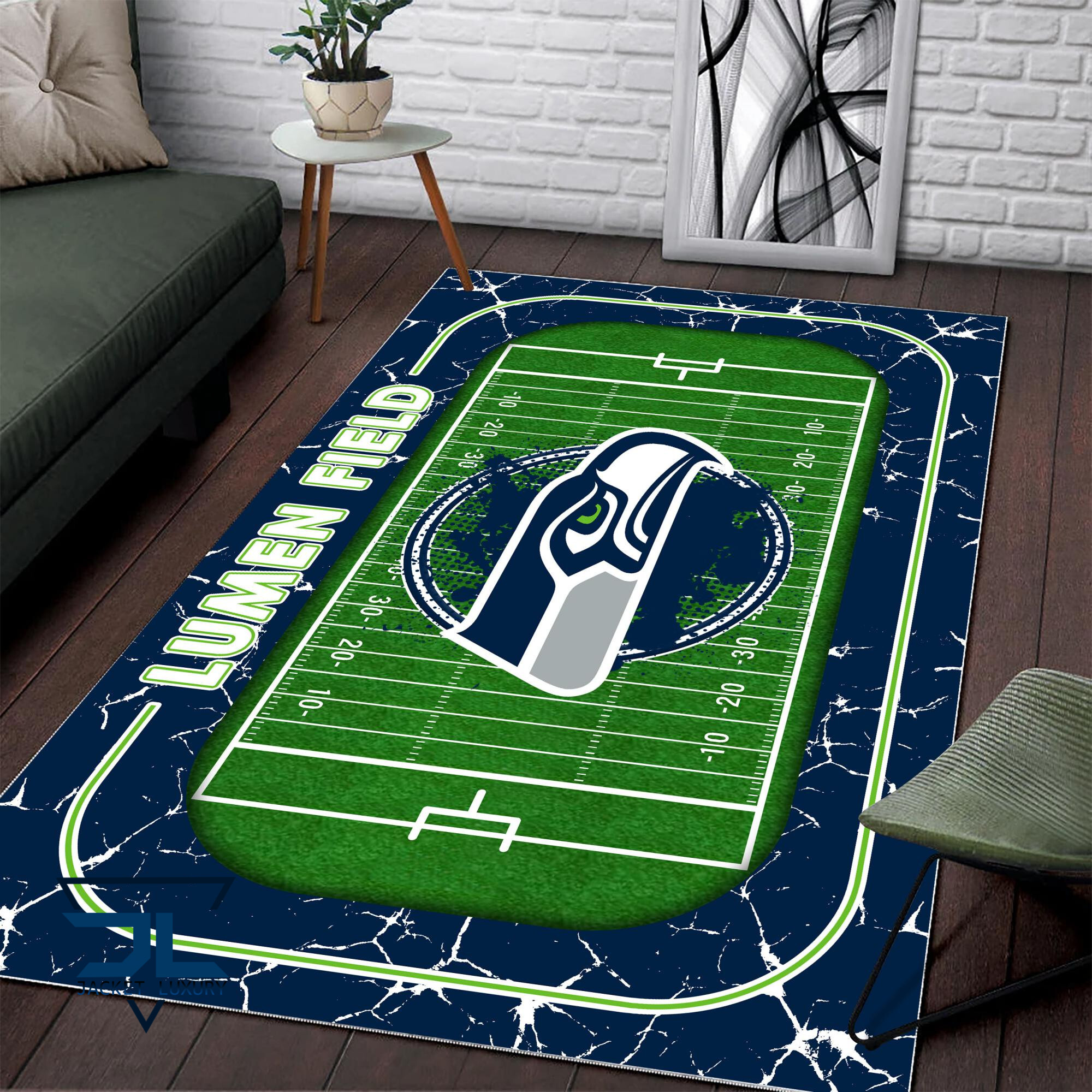 Sportswearmerch Seattle Seahawks NFL Area Rug For Fan