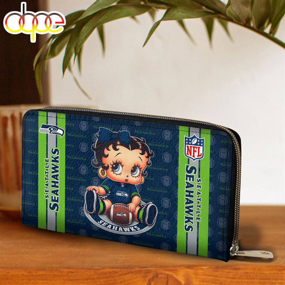 Sportswearmerch Seattle Seahawks NFL Betty Boop Clutch Pure For Fan