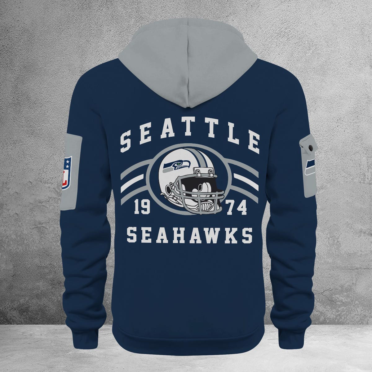 Sportswearmerch Seattle Seahawks NFL Half Zip Hoodie For Fan
