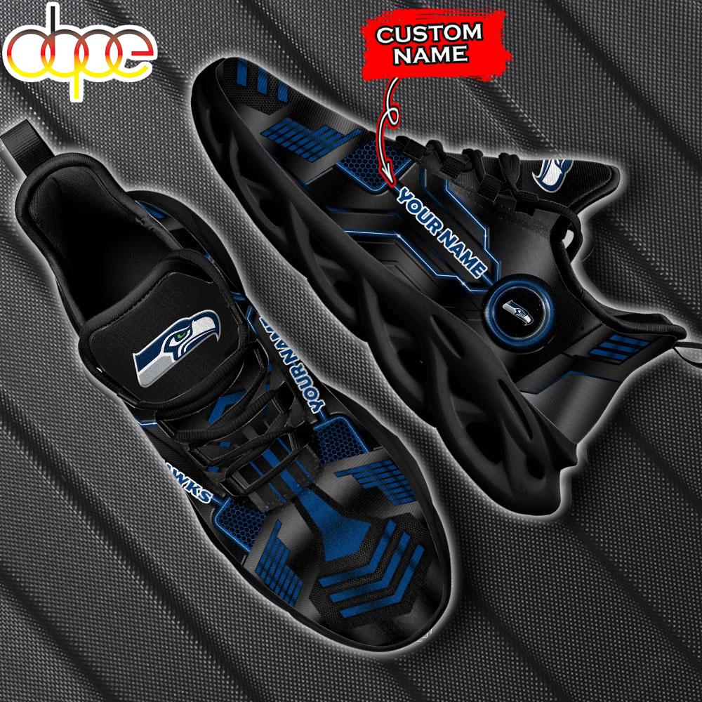 Sportswearmerch Seattle Seahawks NFL Max Soul Shoes Sneakers For Men And Women