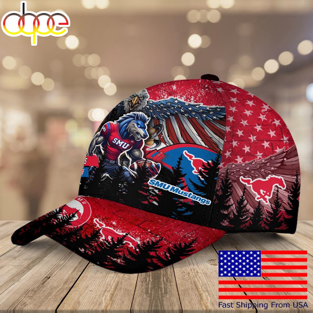Sportswearmerch SMU Mustangs NCAA Classic Cap For Fan