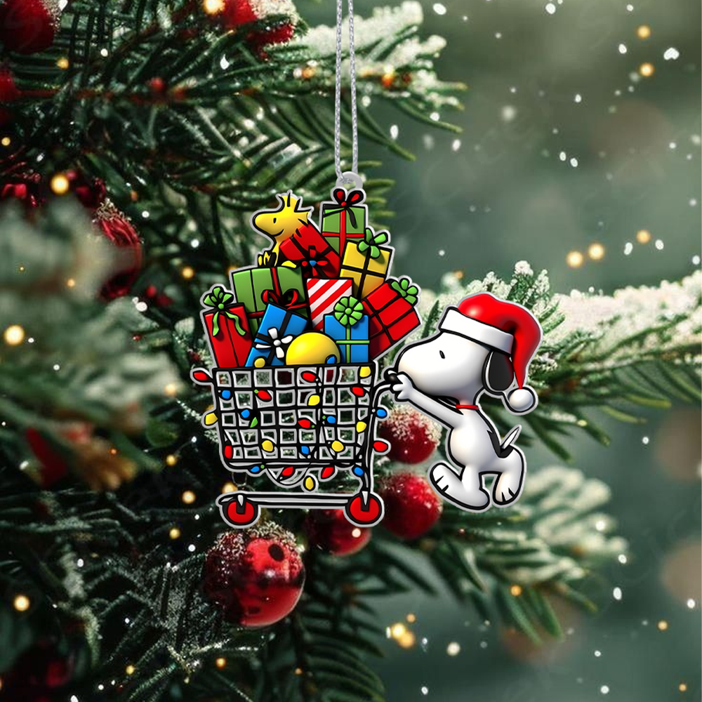 Sportswearmerch Snoopy x Christmas Acrylic Ornament Gift For Fans
