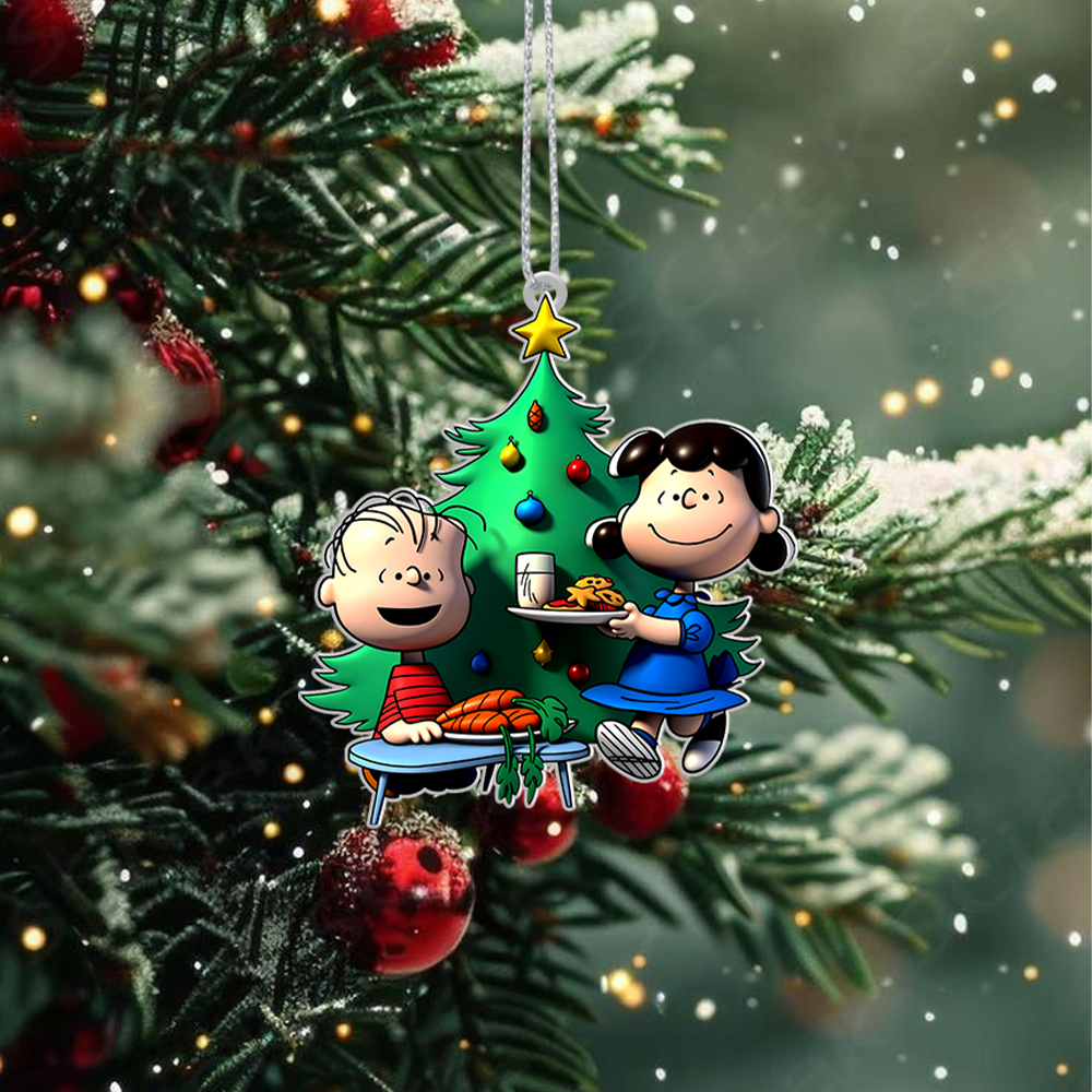 Sportswearmerch Snoopy x Christmas Acrylic Ornament Gift For Fans