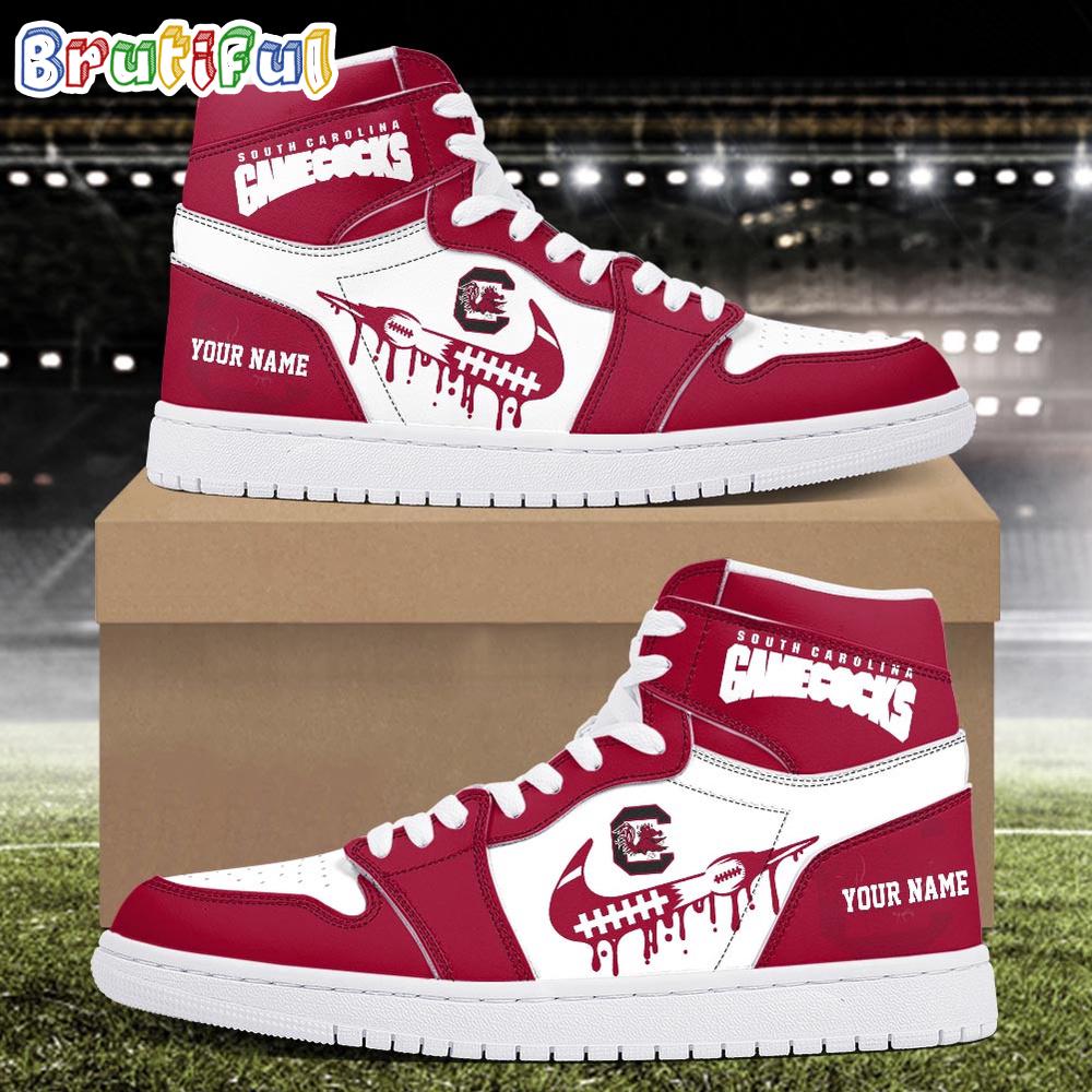 Sportswearmerch South Carolina Gamecocks NCAA AJ1 High Sneakers Shoes For Men And Women