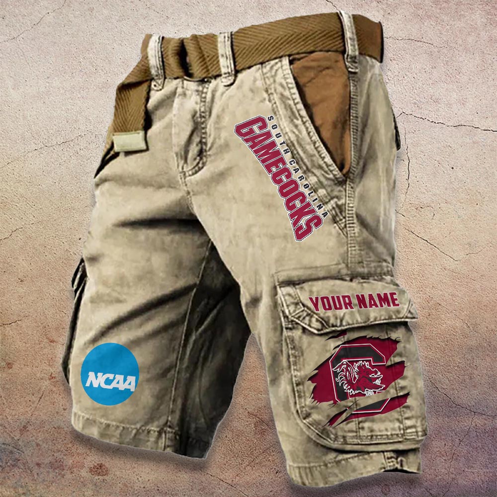 Sportswearmerch South Carolina Gamecocks NCAA Denim Short For Fan