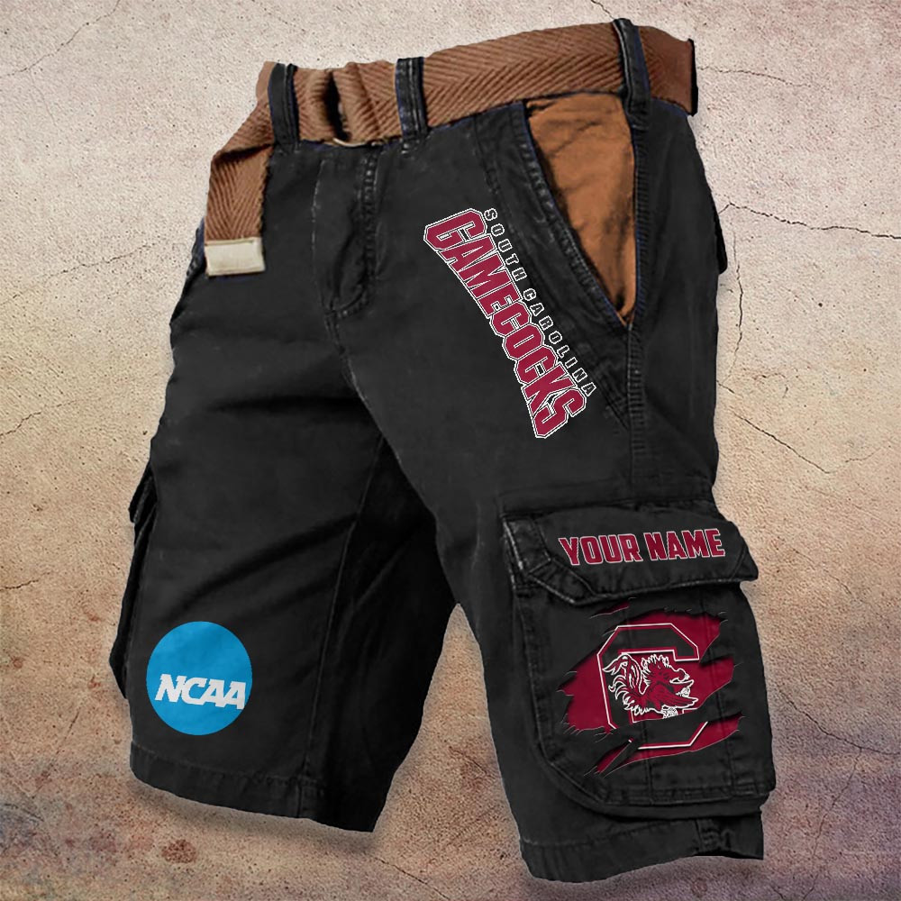 Sportswearmerch South Carolina Gamecocks NCAA Denim Short For Fan