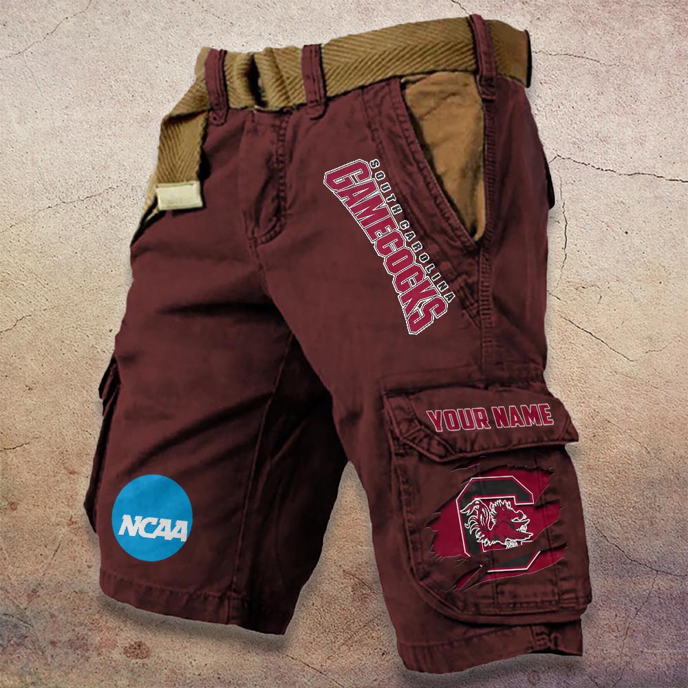 Sportswearmerch South Carolina Gamecocks NCAA Denim Short For Fan