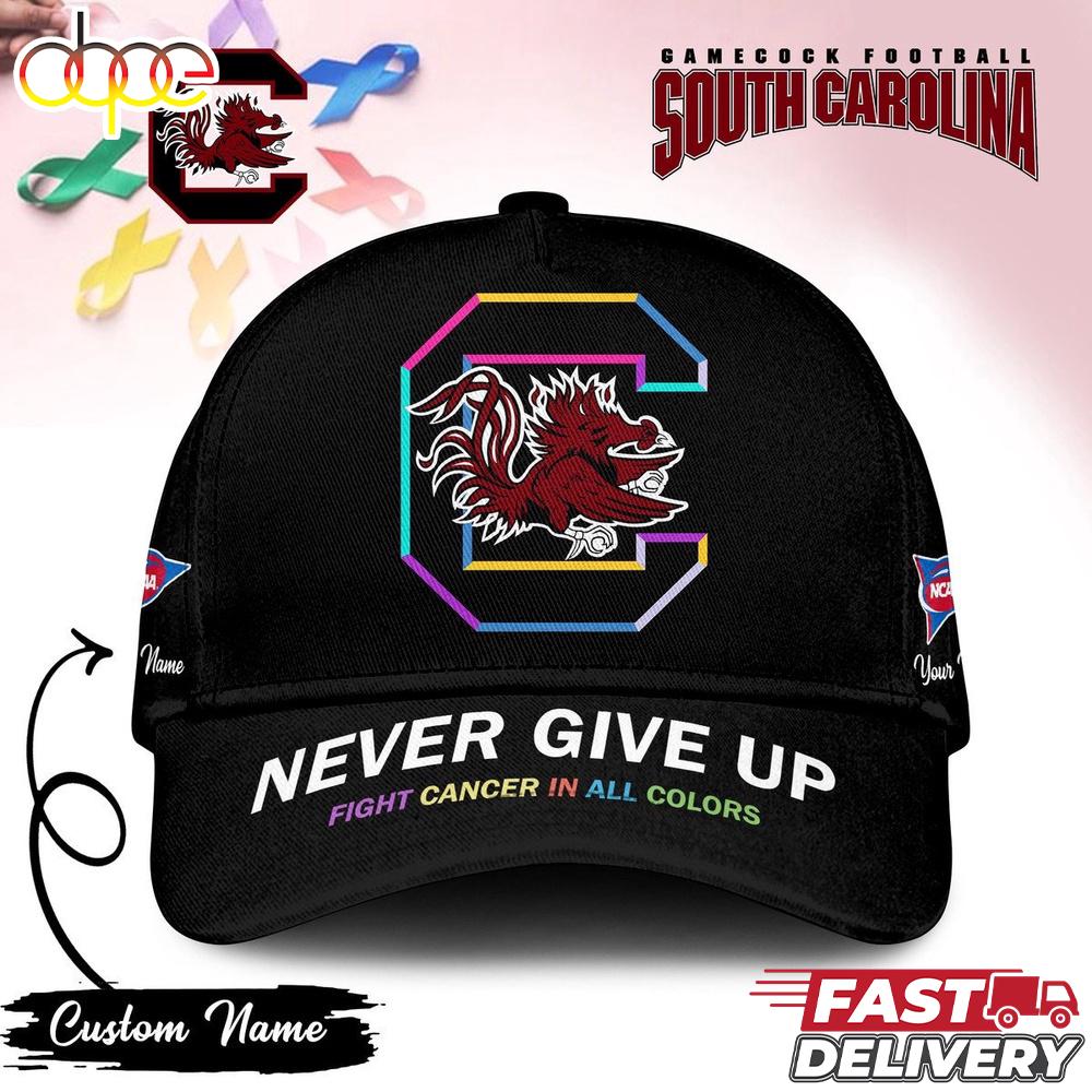 Sportswearmerch South Carolina Gamecocks NCAA Fight Cancer In Classic Cap For Fan