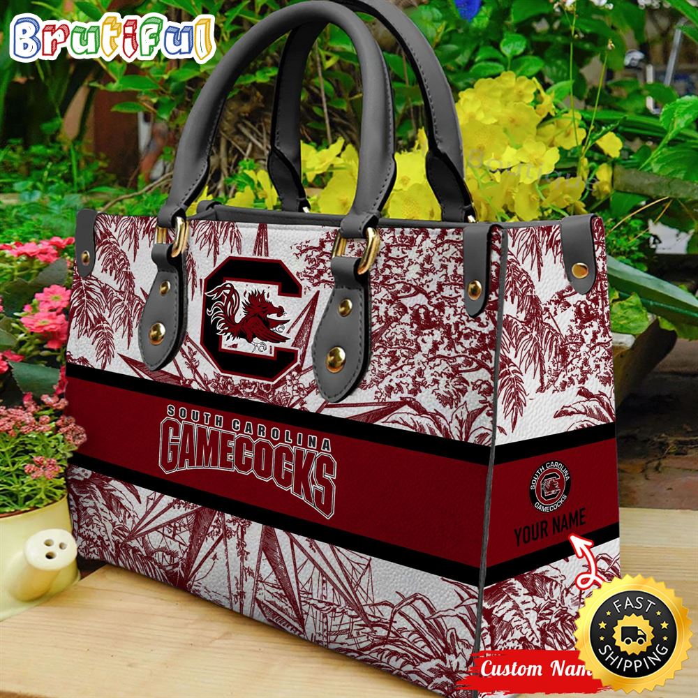 Sportswearmerch South Carolina Gamecocks NCAA Leather HandBag For Fan