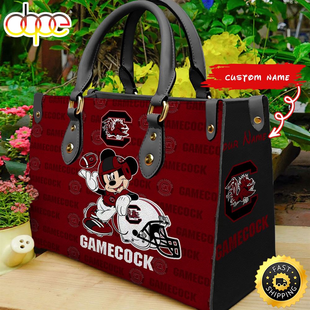 Sportswearmerch South Carolina Gamecocks NCAA Mickey Leather Bag For Fan