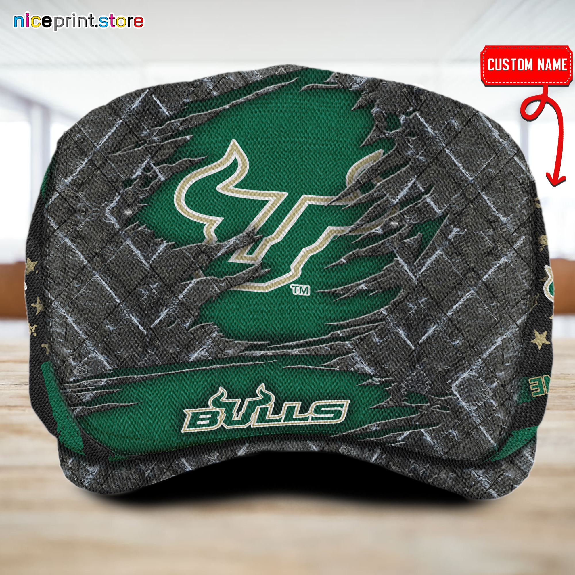 Sportswearmerch South Florida Bulls NCAA Flat Cap For Fan