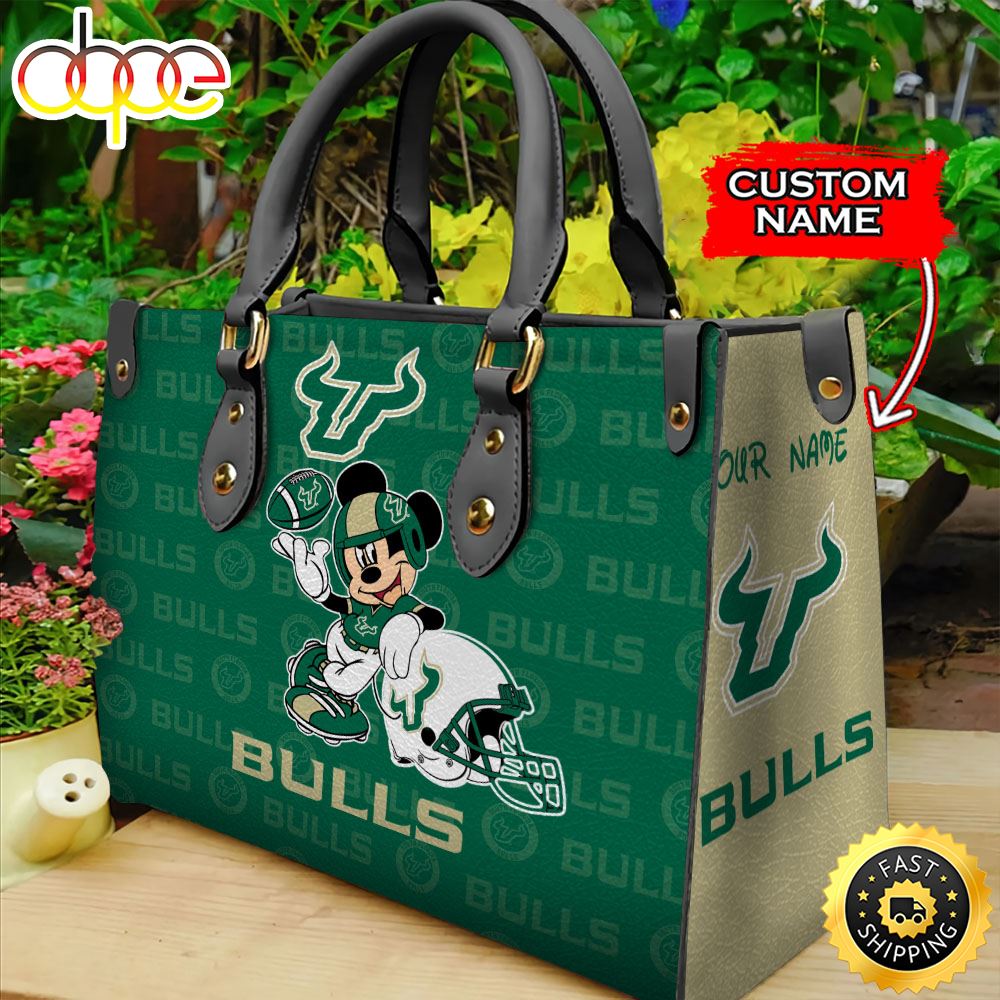 Sportswearmerch South Florida Bulls NCAA Mickey Leather Bag For Fan