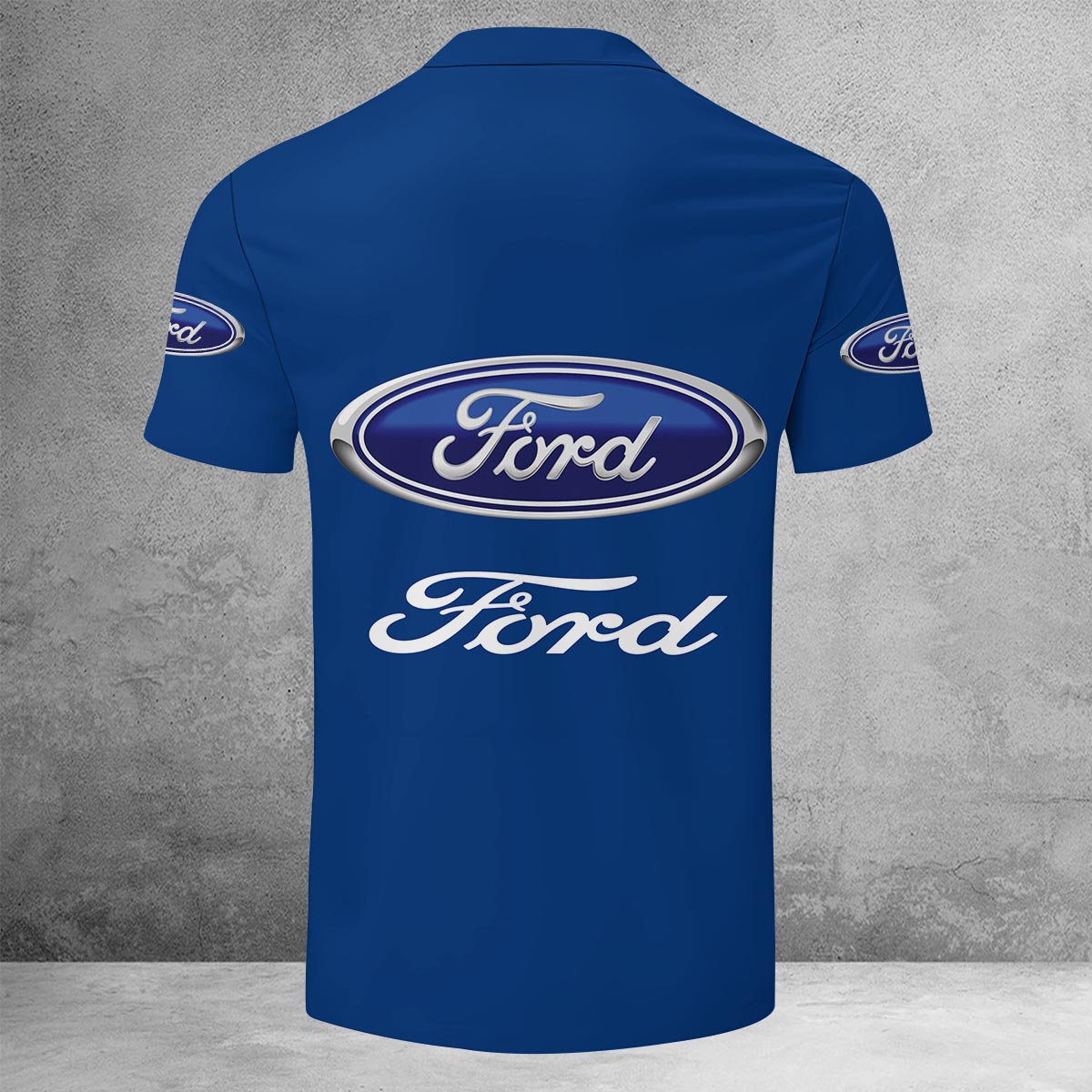 Sportswearmerch SsangYong Car Motor Lapel Zip Polo Shirt For Fan