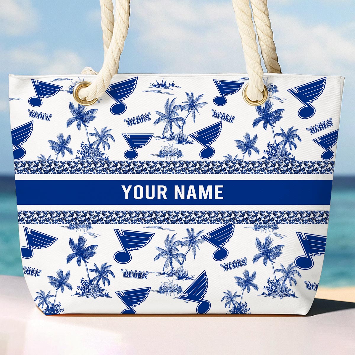 Sportswearmerch St. Louis Blues NHL Beach Bag For Fan