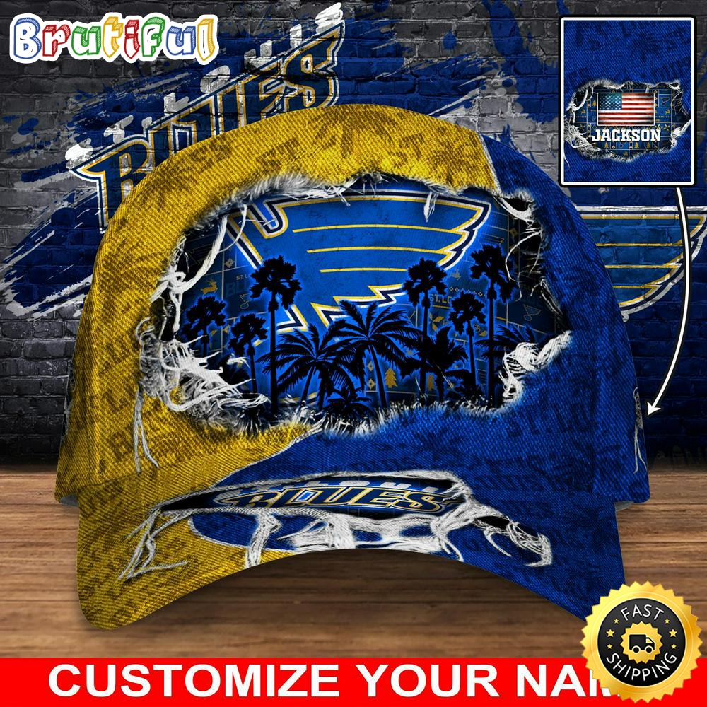 Sportswearmerch St. Louis Blues NHL Classic Cap For Fan