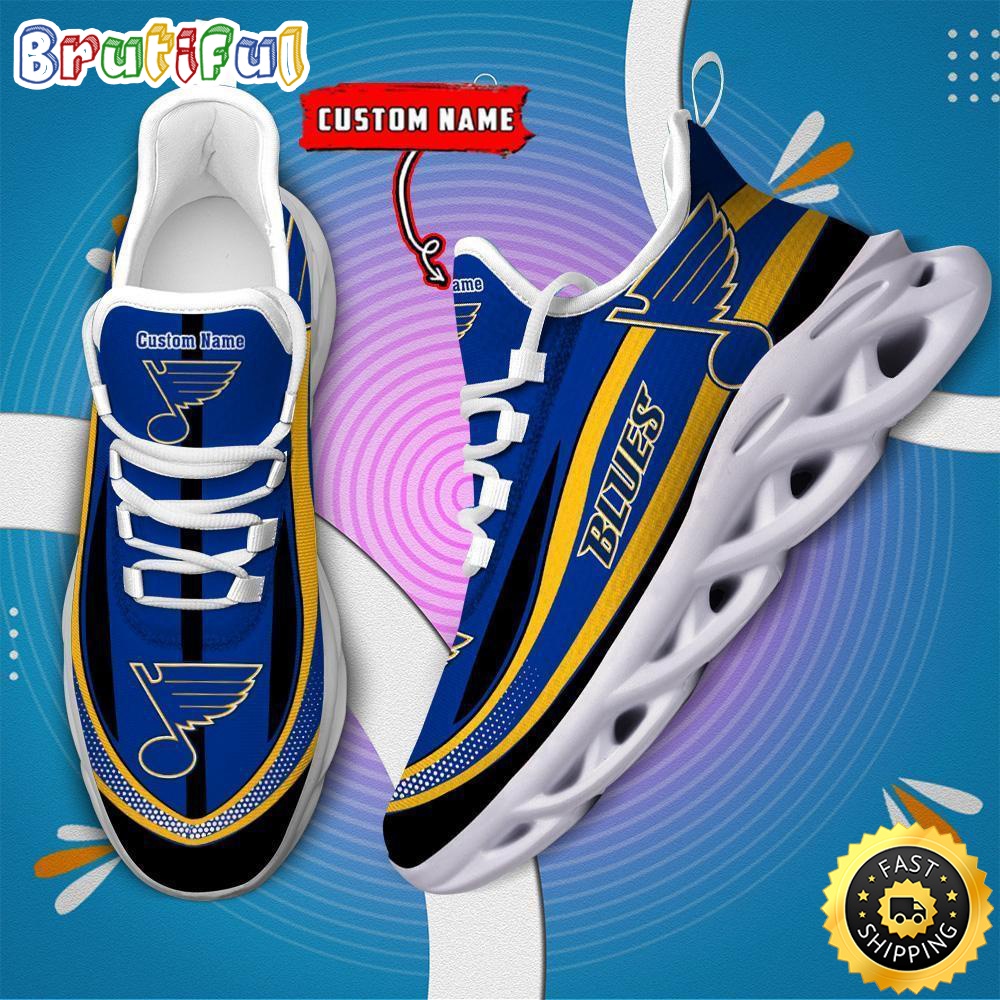 Sportswearmerch St. Louis Blues NHL Clunky Max Soul Shoes For Fan