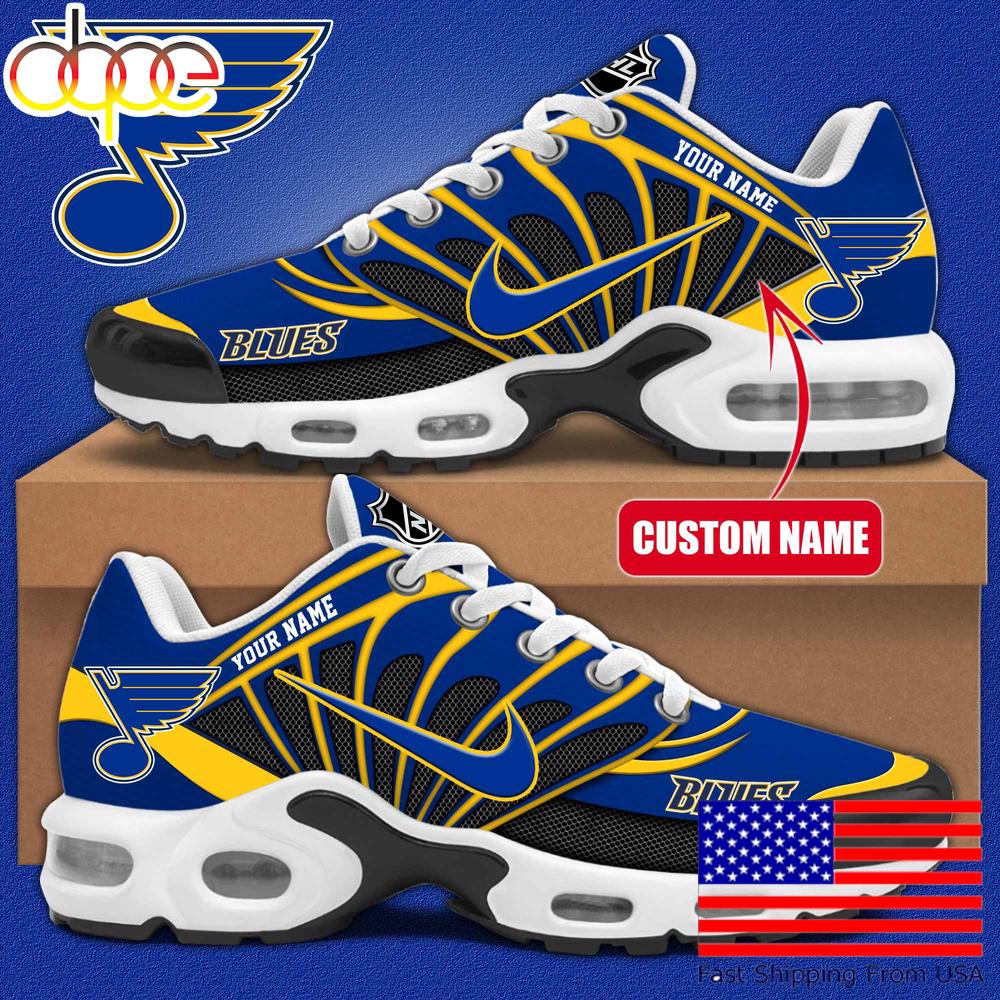 Sportswearmerch St. Louis Blues NHL Max Soul Shoes Sneakers For Men And Women