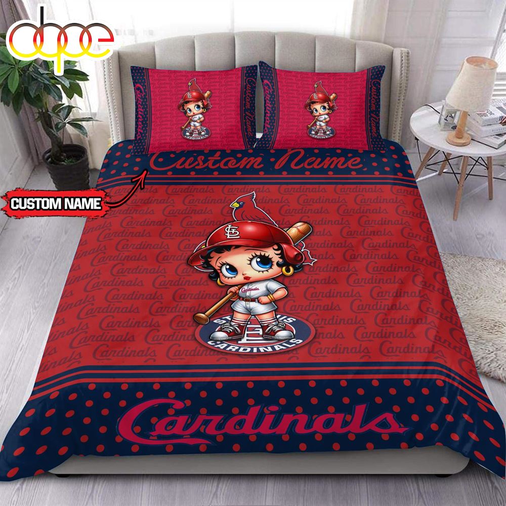 Sportswearmerch St. Louis Cardinals MLB Baseball Bedding Set For Fan
