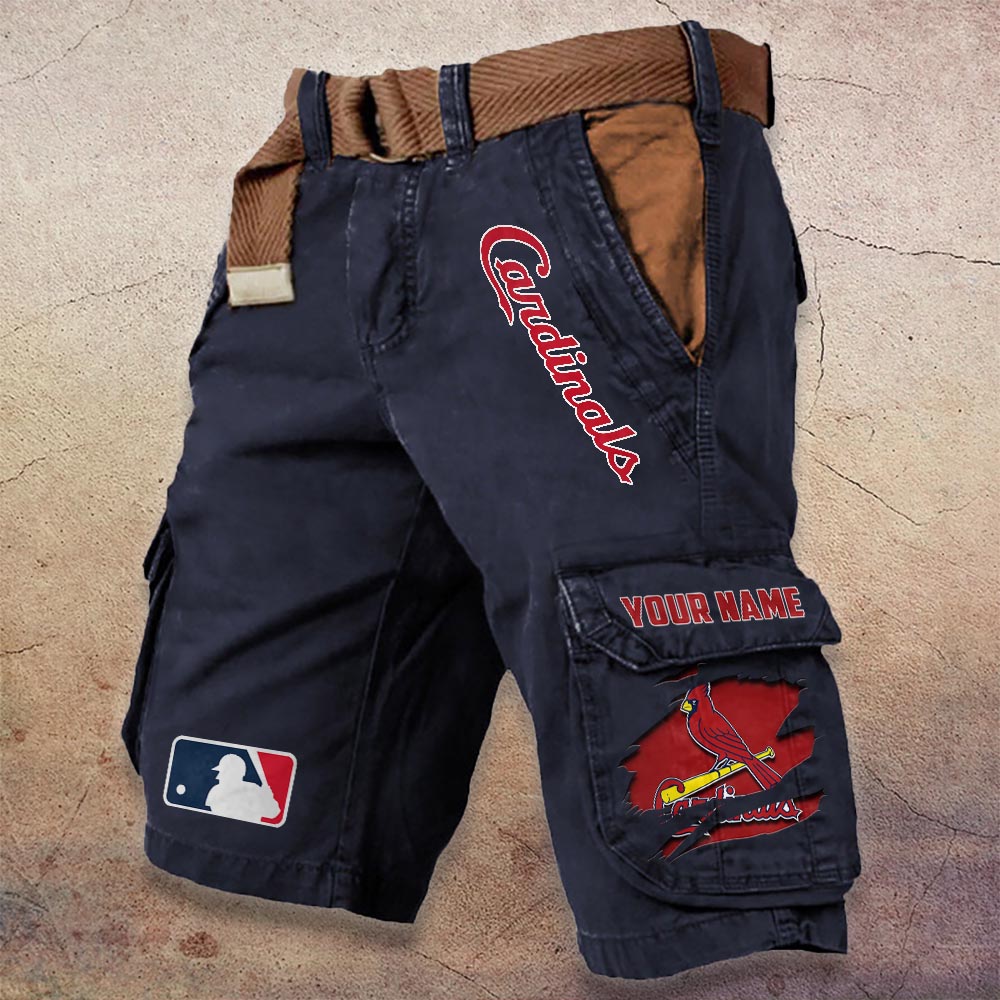 Sportswearmerch St. Louis Cardinals MLB Denim Short For Fan