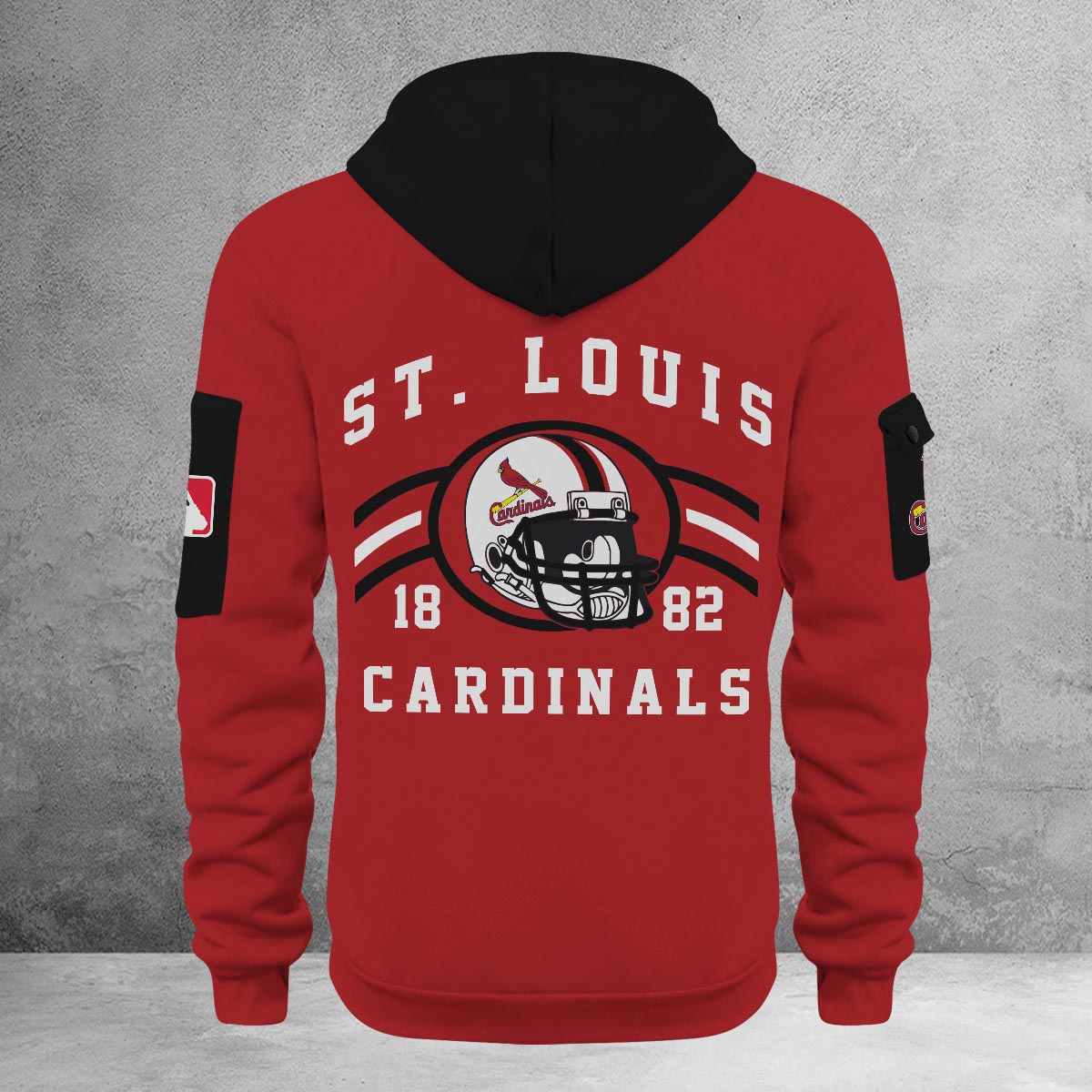 Sportswearmerch St. Louis Cardinals MLB Half Zip Hoodie Personalized For Fan