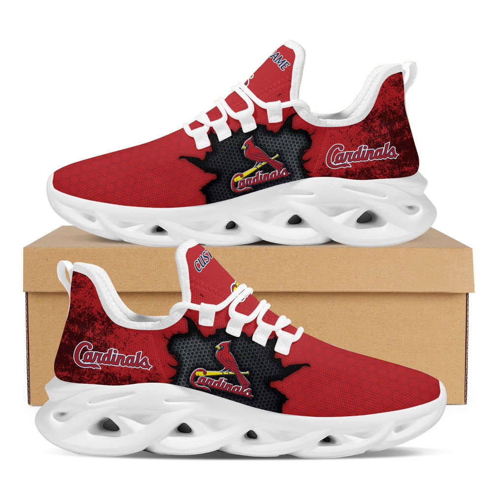 Sportswearmerch St. Louis Cardinals MLB Max Soul Shoes Sneakers For Men And Women