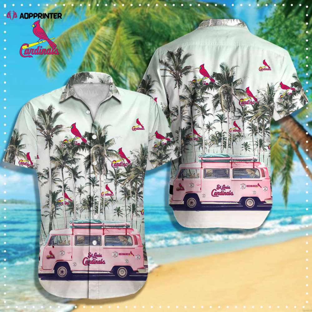 Sportswearmerch St. Louis Cardinals MLB Personalized Hawaiian Shirt For Fan