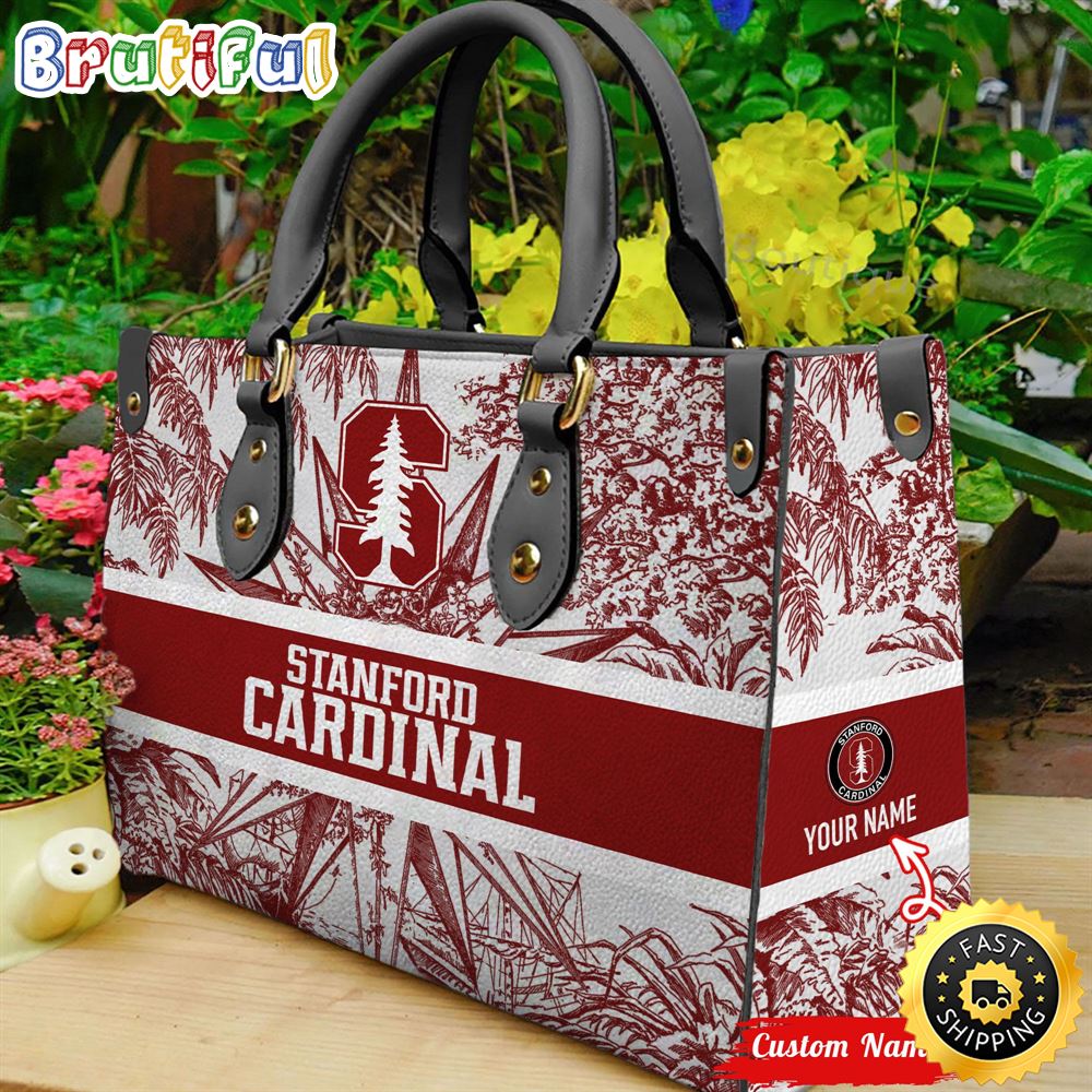 Sportswearmerch Stanford Cardinal NCAA Leather HandBag For Fan