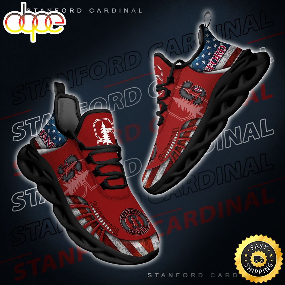Sportswearmerch Stanford Cardinal NCAA Max Soul Shoes Sneakers For Men And Women