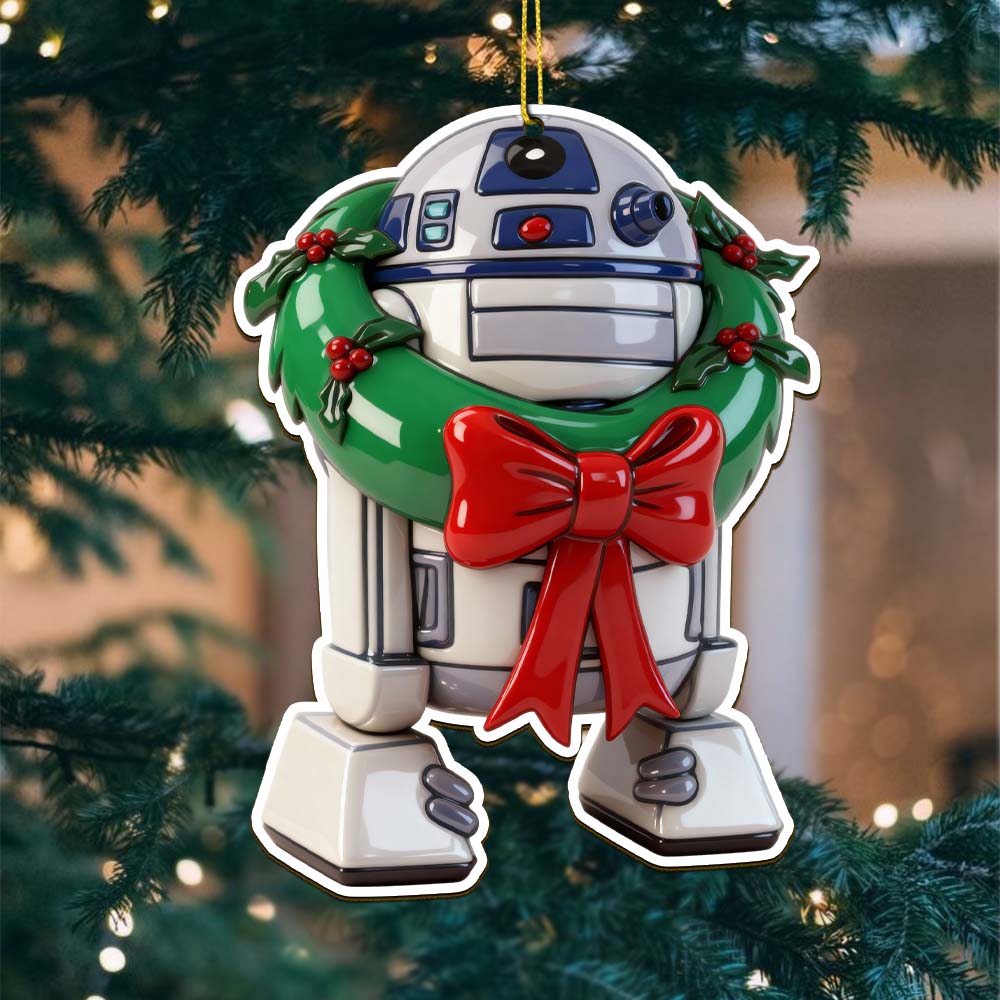 Sportswearmerch Star Wars x Christmas Acrylic Ornament Gift For Fan