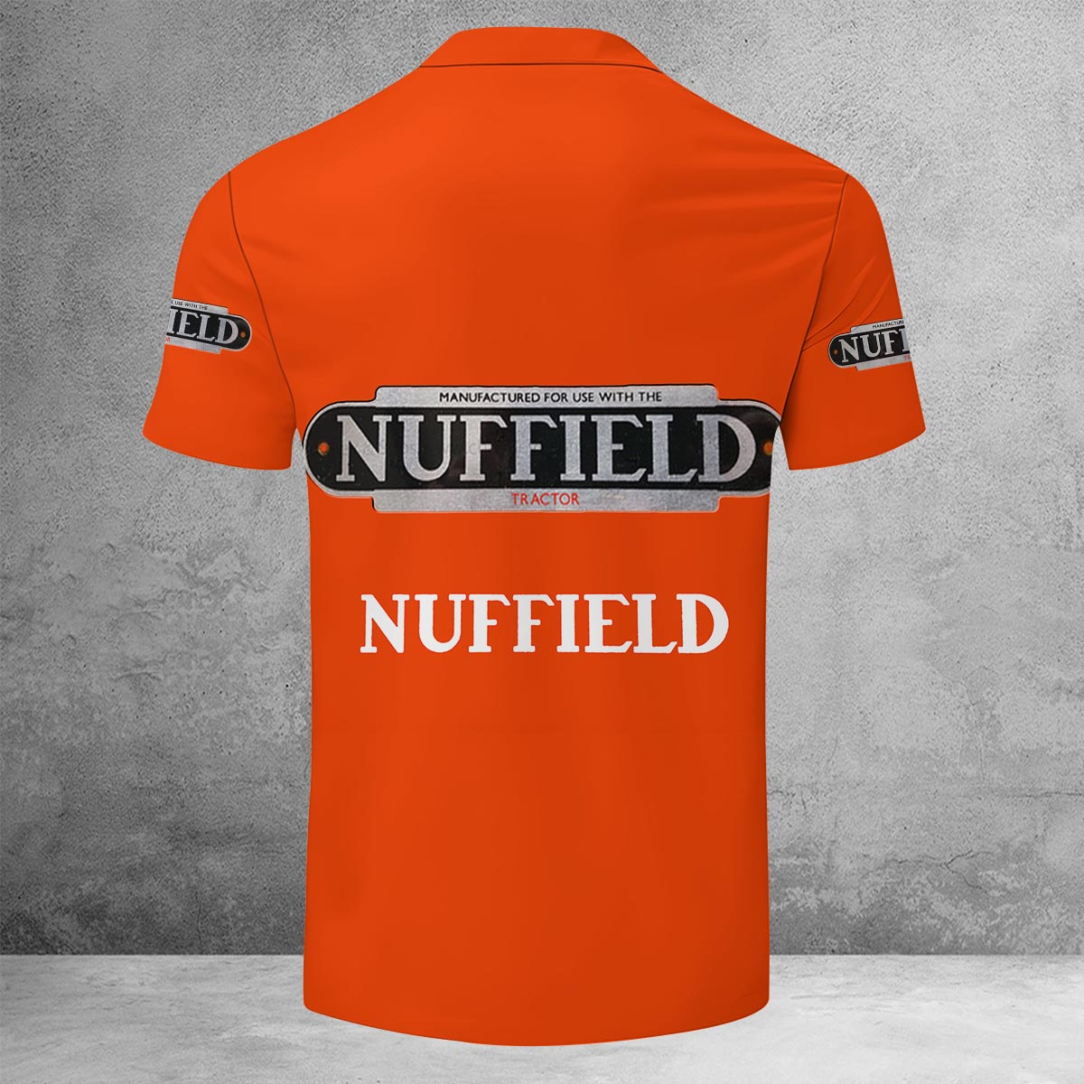 Sportswearmerch Steyr Tractor Lapel Zip Polo Shirt For Fan