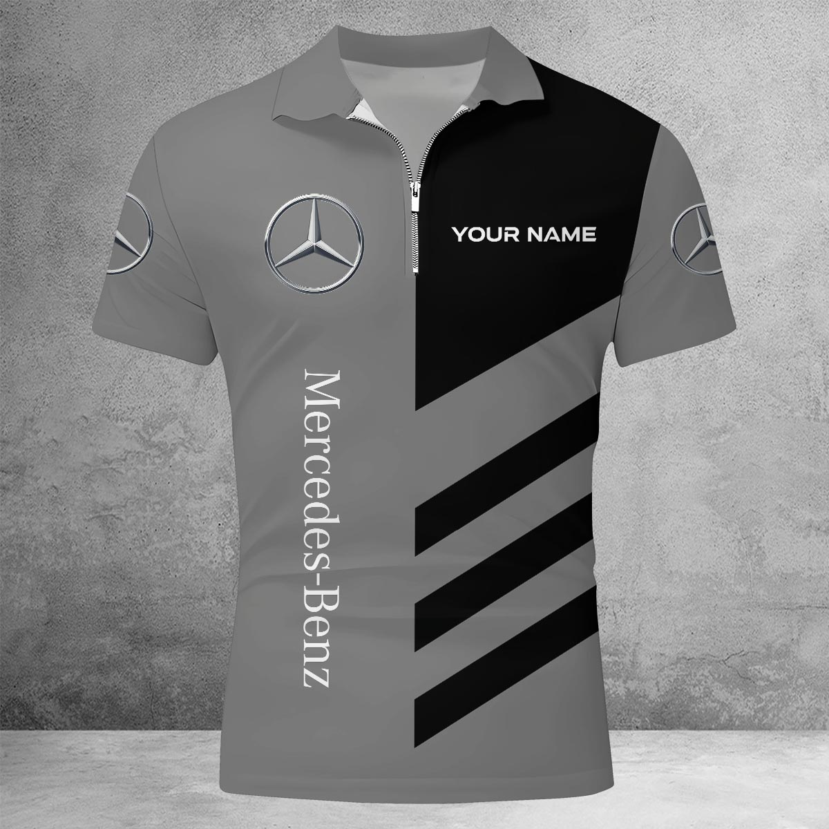 Sportswearmerch Subaru Car Lapel Zip Polo Shirt For Fan