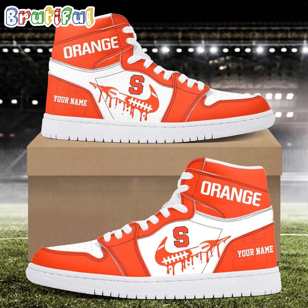 Sportswearmerch Syracuse Orange NCAA AJ1 High Sneakers Shoes For Men And Women