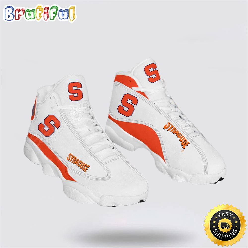 Sportswearmerch Syracuse Orange NCAA AJ13 Sneakers Shoes For Men And Women