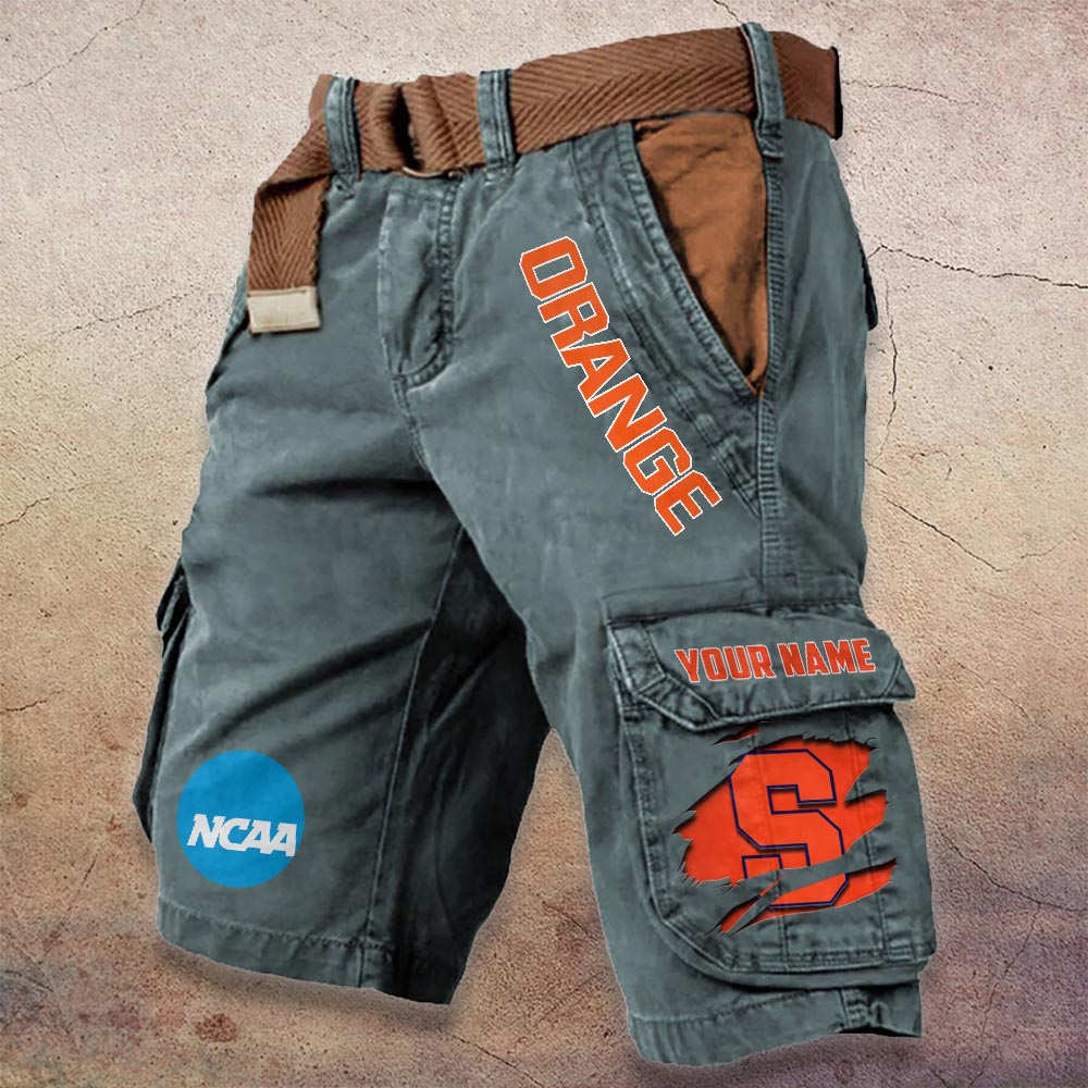 Sportswearmerch Syracuse Orange NCAA Denim Short For Fan