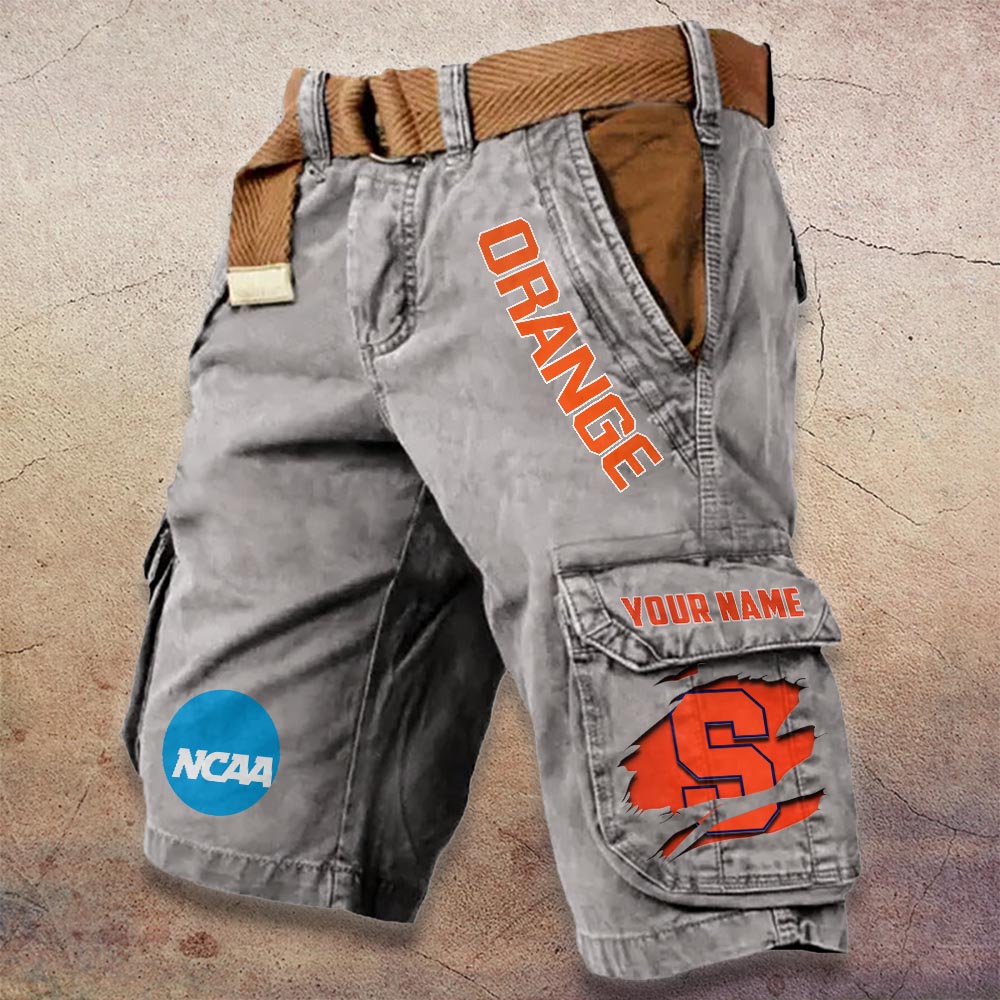 Sportswearmerch Syracuse Orange NCAA Denim Short For Fan